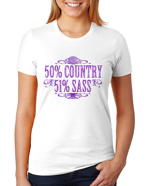 50% Country 51% Sass - Tanktop